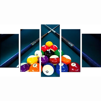 Billiards 5 Pack 5D DIY Diamond Painting Kits