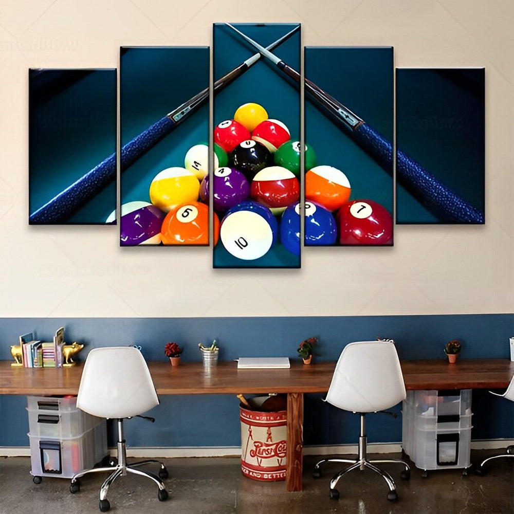 Billiards 5 Pack Diamond Painting