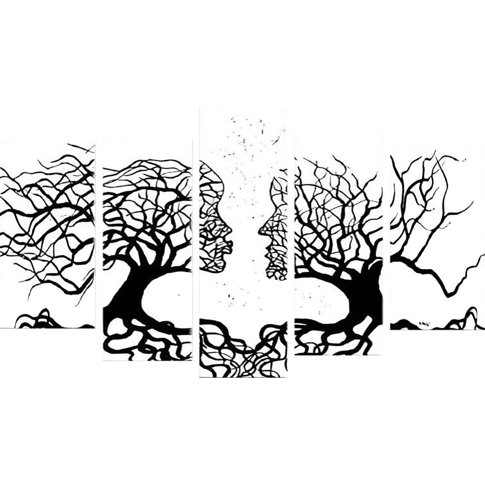 Trees and Women 5 Pack Diamond Painting