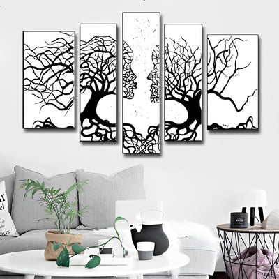 Trees and Women 5 Pack 5D DIY Diamond Painting Kits