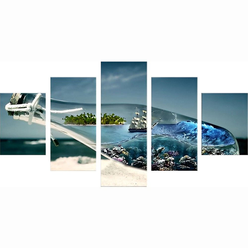 Sea in the Bottle 5 Pack Diamond Painting