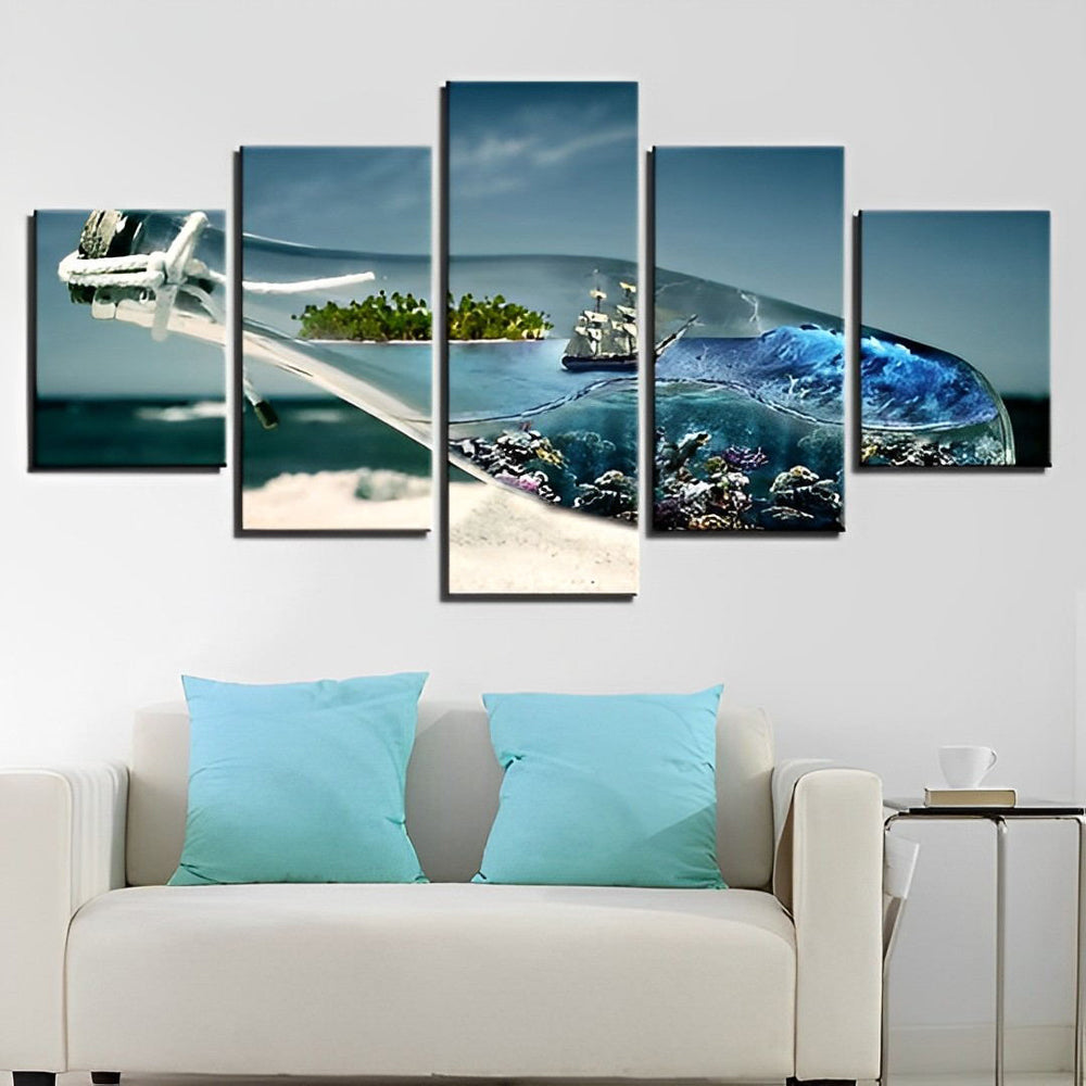 Sea in the Bottle 5 Pack Diamond Painting