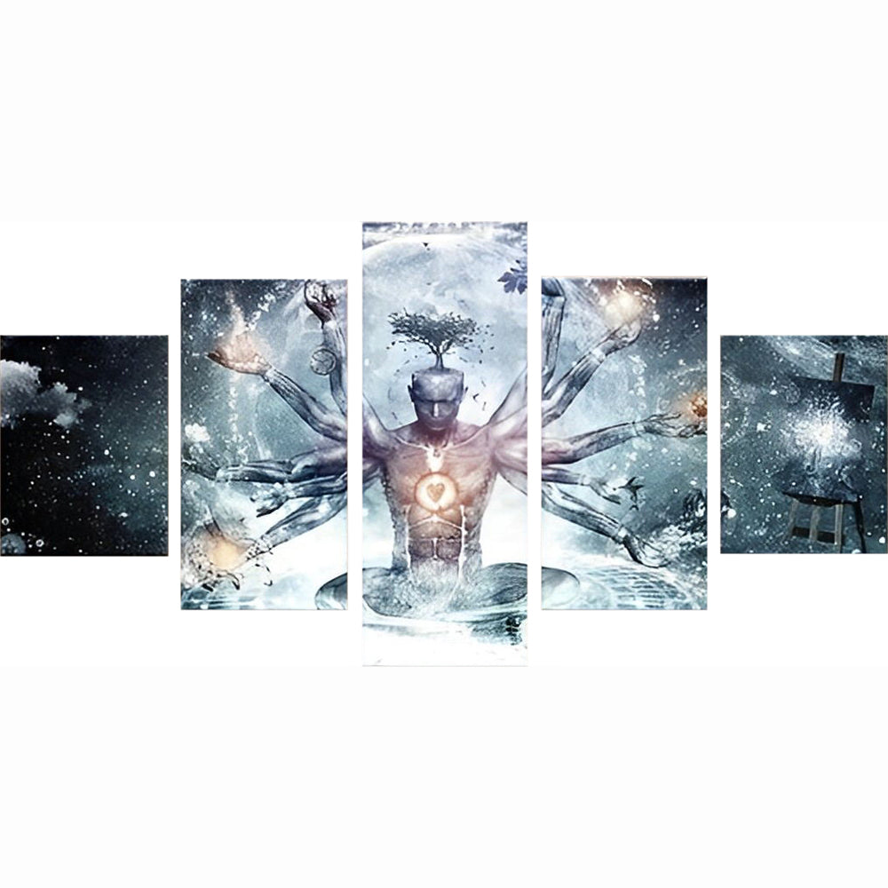 Meditation Spiritual Fantasy 5 Pack Diamond Painting