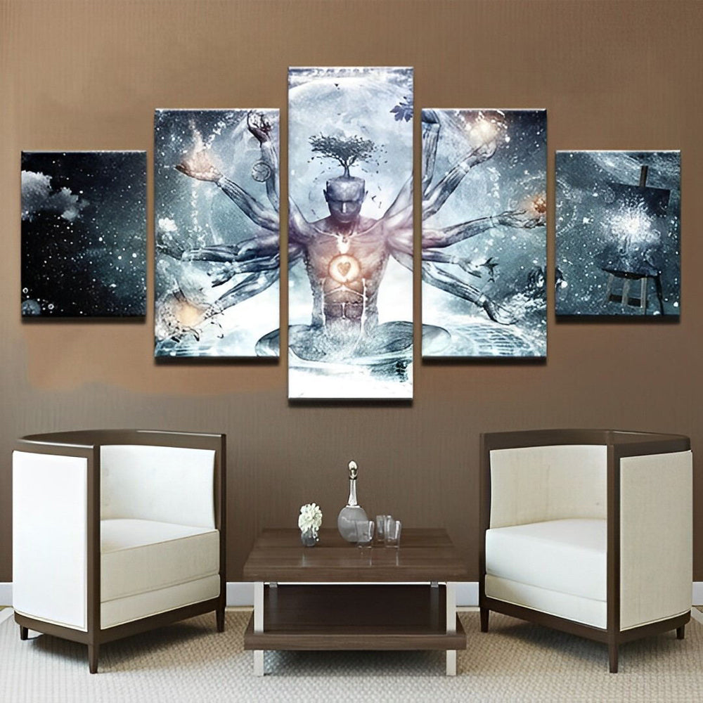 Meditation Spiritual Fantasy 5 Pack Diamond Painting