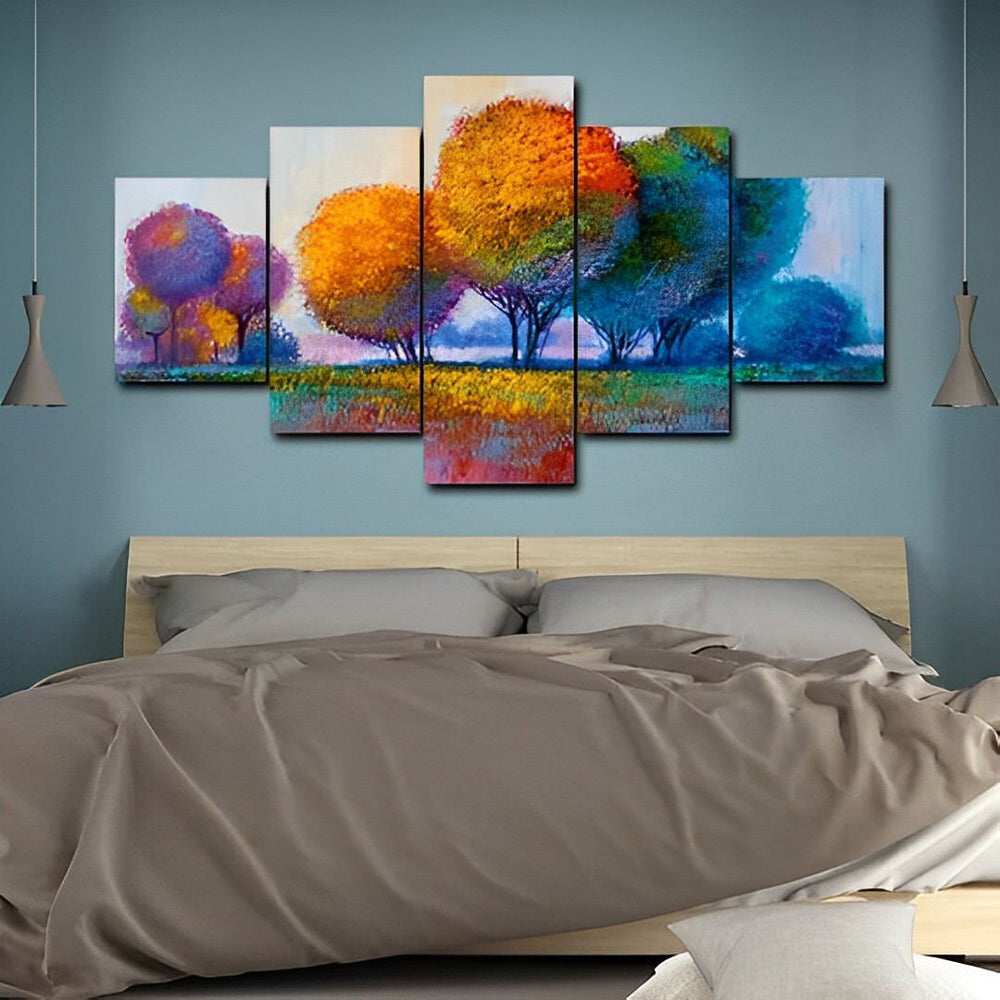 Wrapped Trees 5 Pack Diamond Painting