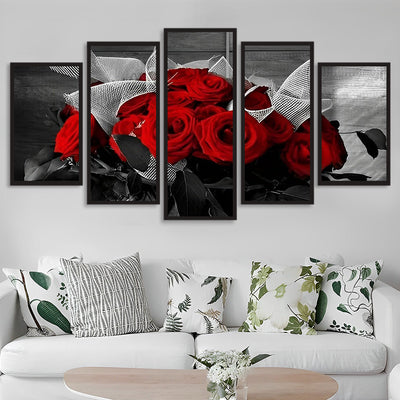 A Bouquet of Red Roses 5 Pack 5D DIY Diamond Painting Kits