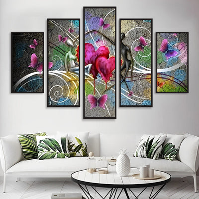 Abstract Love Couple 5 Pack Diamond Painting