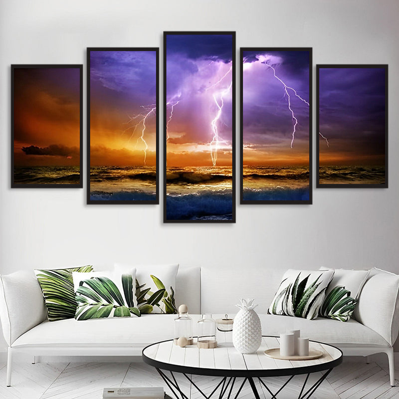 See and Thunder 5 Pack 5D DIY Diamond Painting Kits