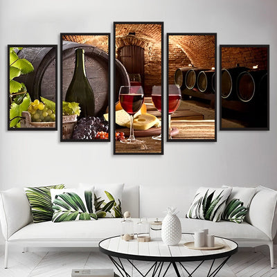 Red Wine 5 Pack Diamond Painting