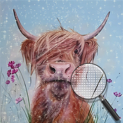 Cow Highland Animal Diamond Painting