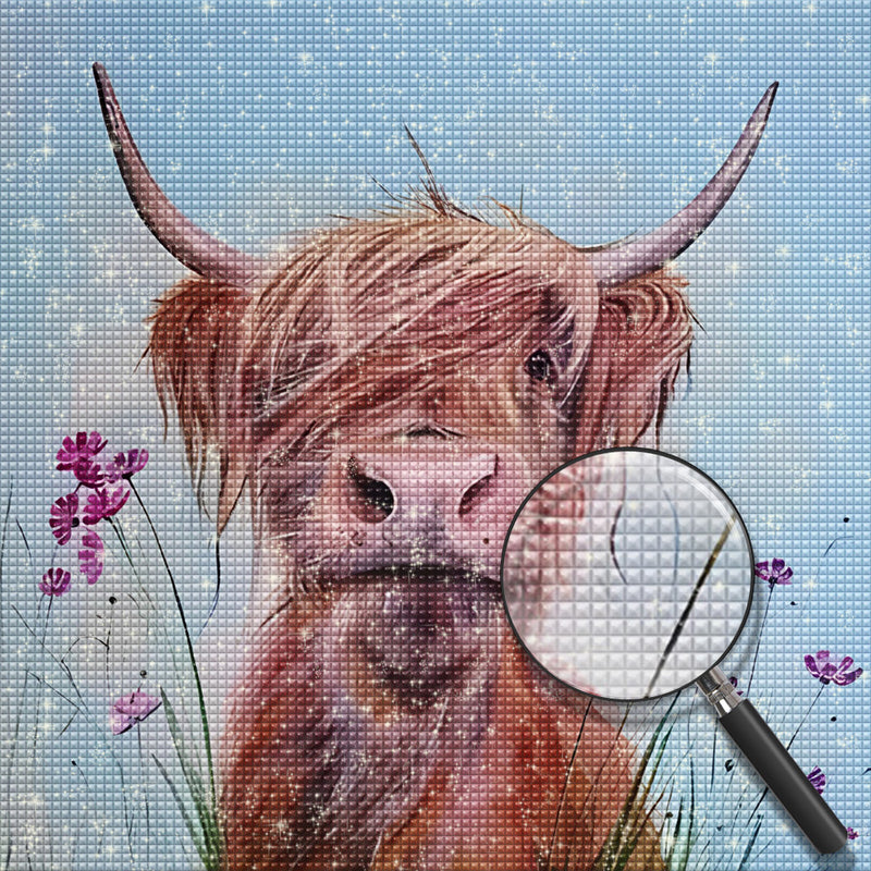 Cow Highland Animal 5D DIY Diamond Painting Kits