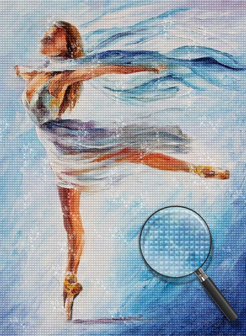 Ballet in the Wind 5D DIY Diamond Painting Kits