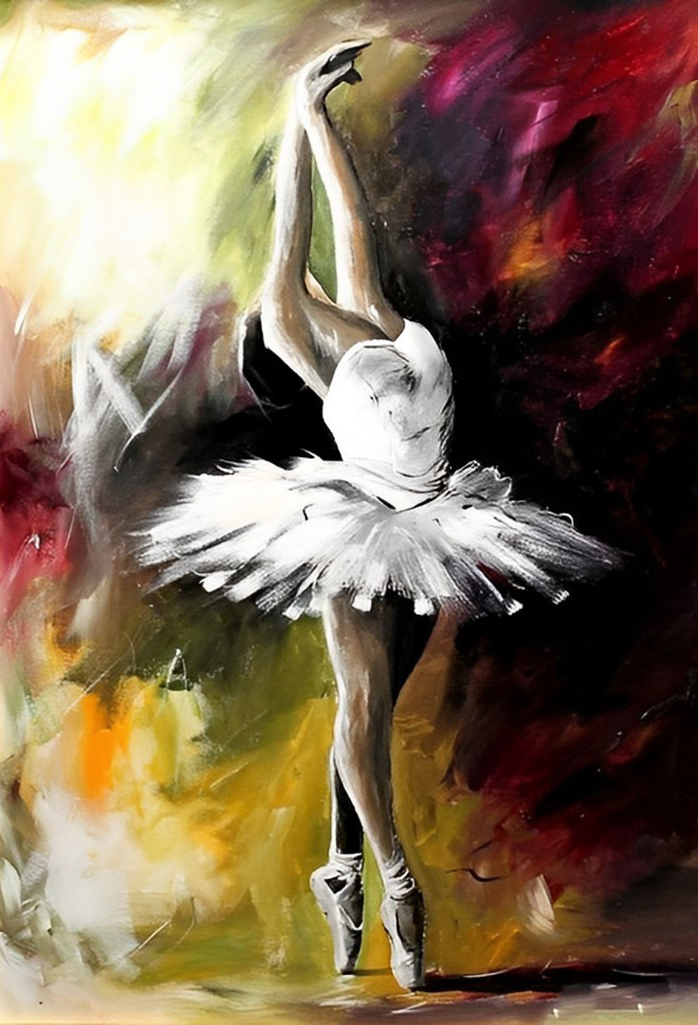 Swan Lake Diamond Painting
