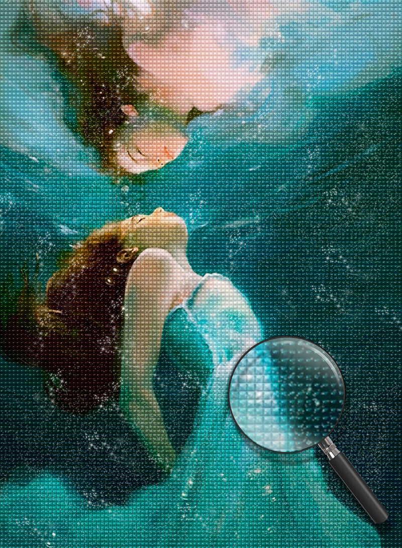 Girl in the Water 5D DIY Diamond Painting Kits