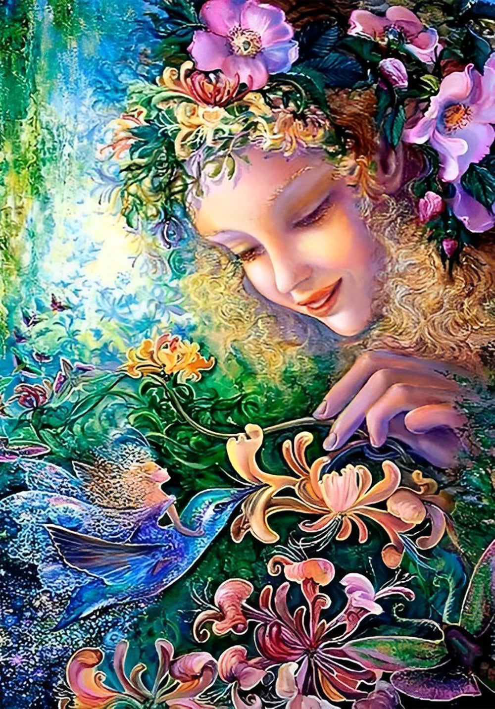 Flower Fairy Diamond Painting