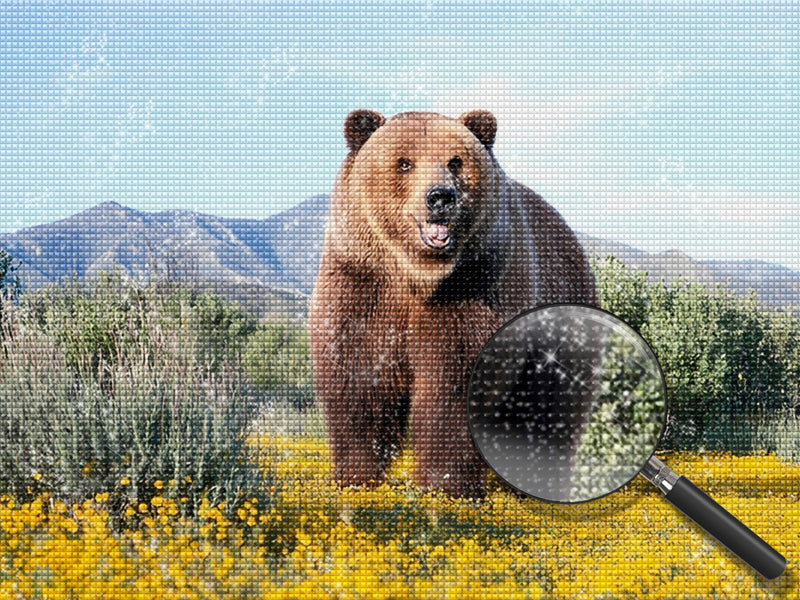 Bear 5D DIY Diamond Painting Kits DPBEARW112