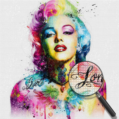 Monroe Portrait  5D DIY Diamond Painting Kits