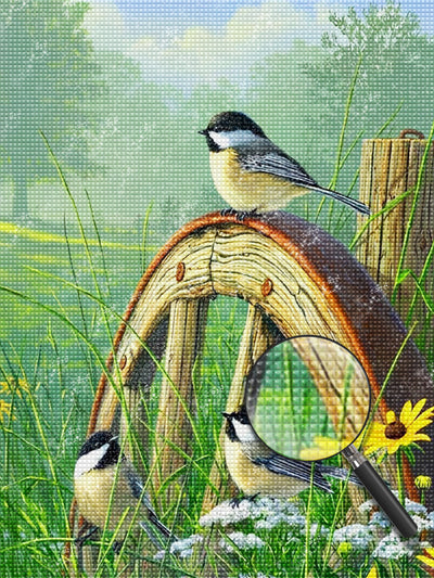 Birds in the Garden 5D DIY Diamond Painting Kits