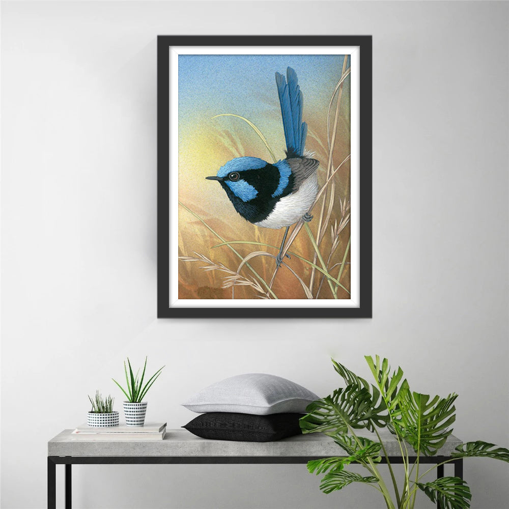 Bird on the Straw Diamond Painting