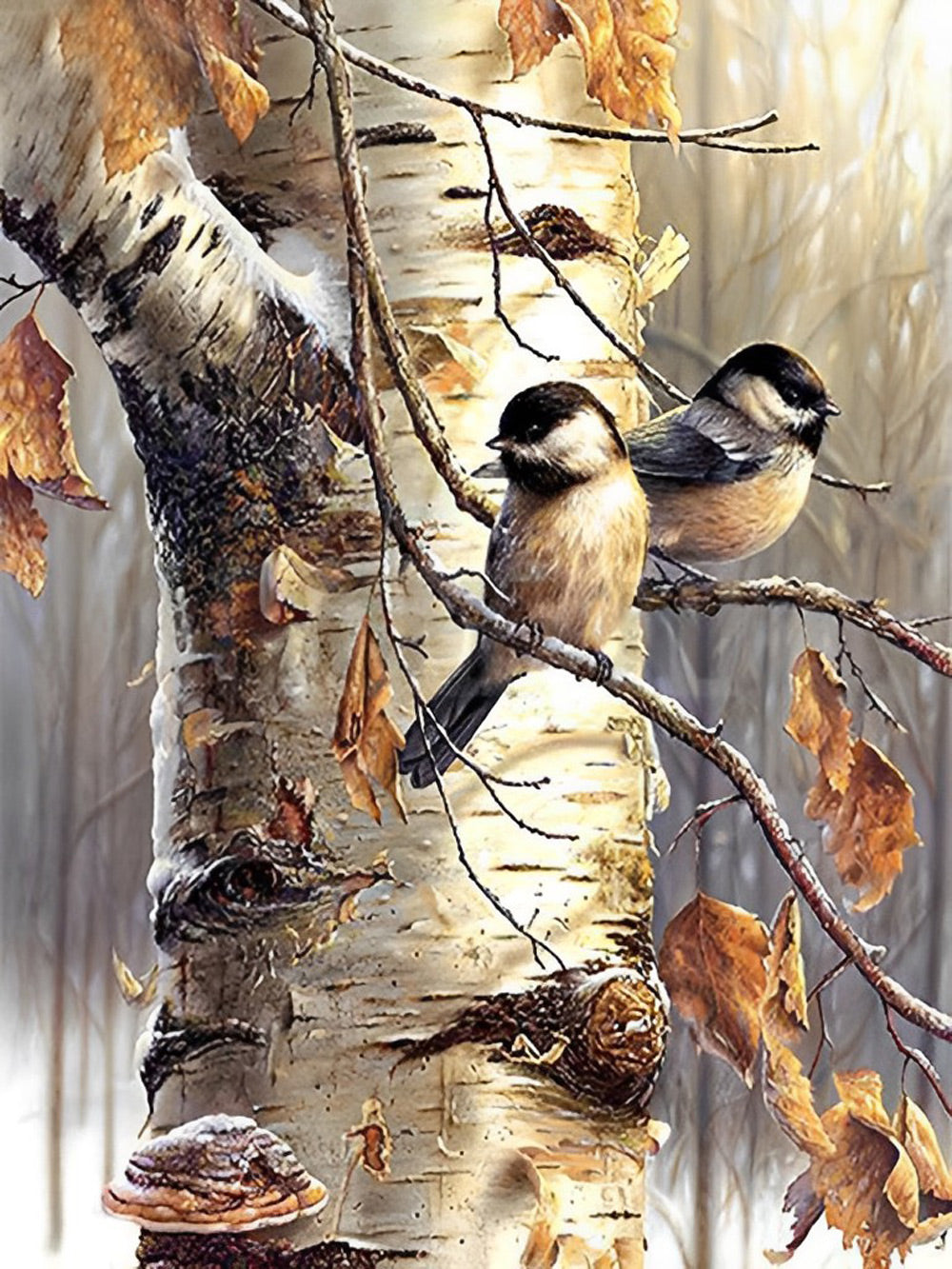 Birds on the Branches Diamond Painting
