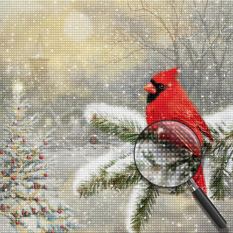 Bird and Christmas Trees 5D DIY Diamond Painting Kits