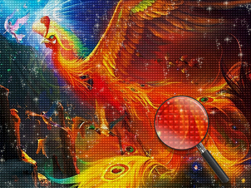 Phoenix and the Other Birds 5D DIY Diamond Painting Kits