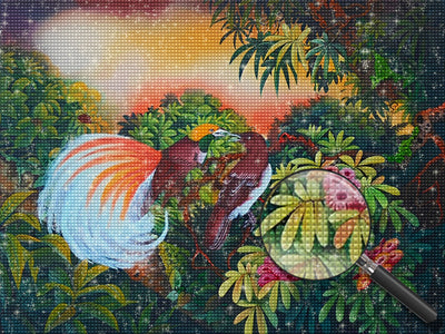 Two Birds with Long Tails 5D DIY Diamond Painting Kits
