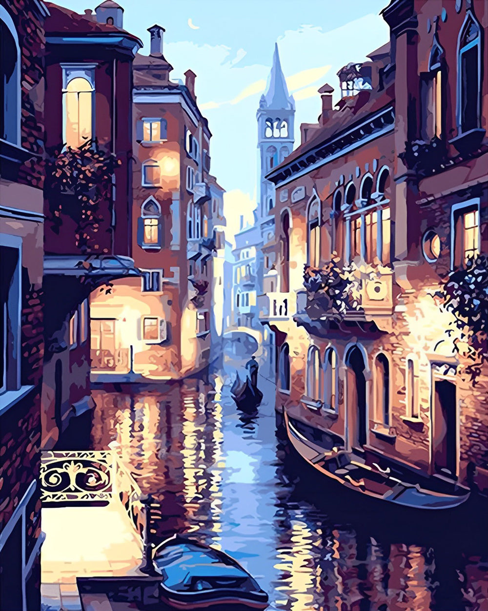 Venice at Night Diamond Painting