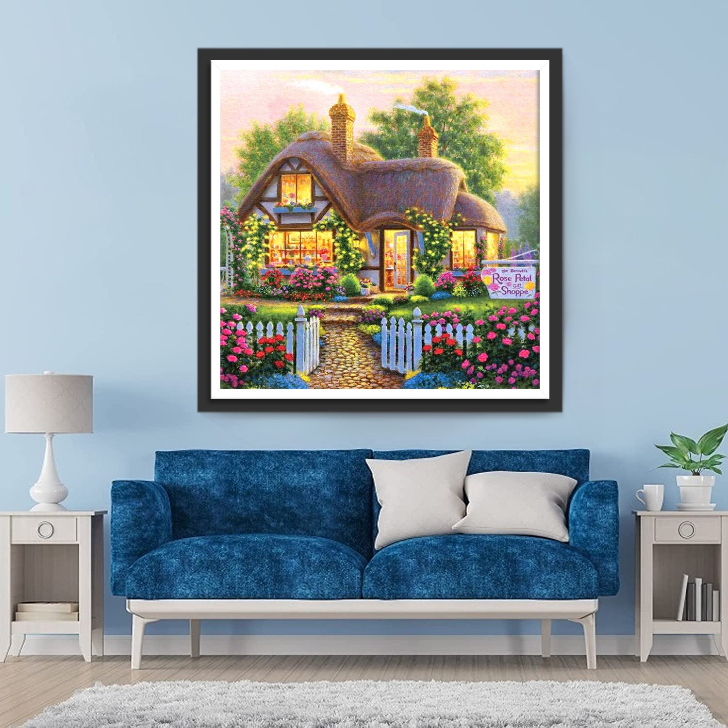 Family Cabin Diamond Painting