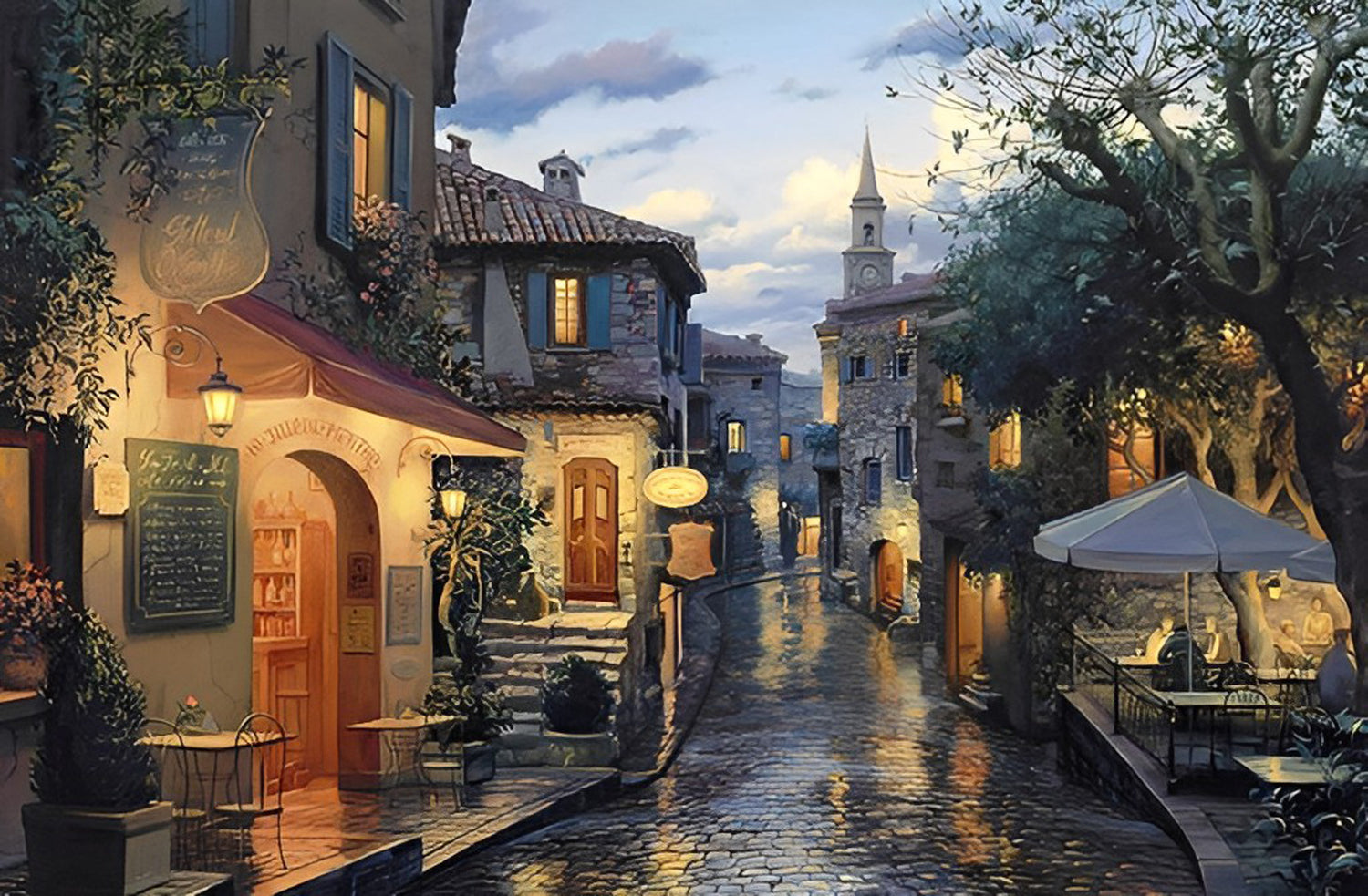 Street View in Eastern Europe Diamond Painting