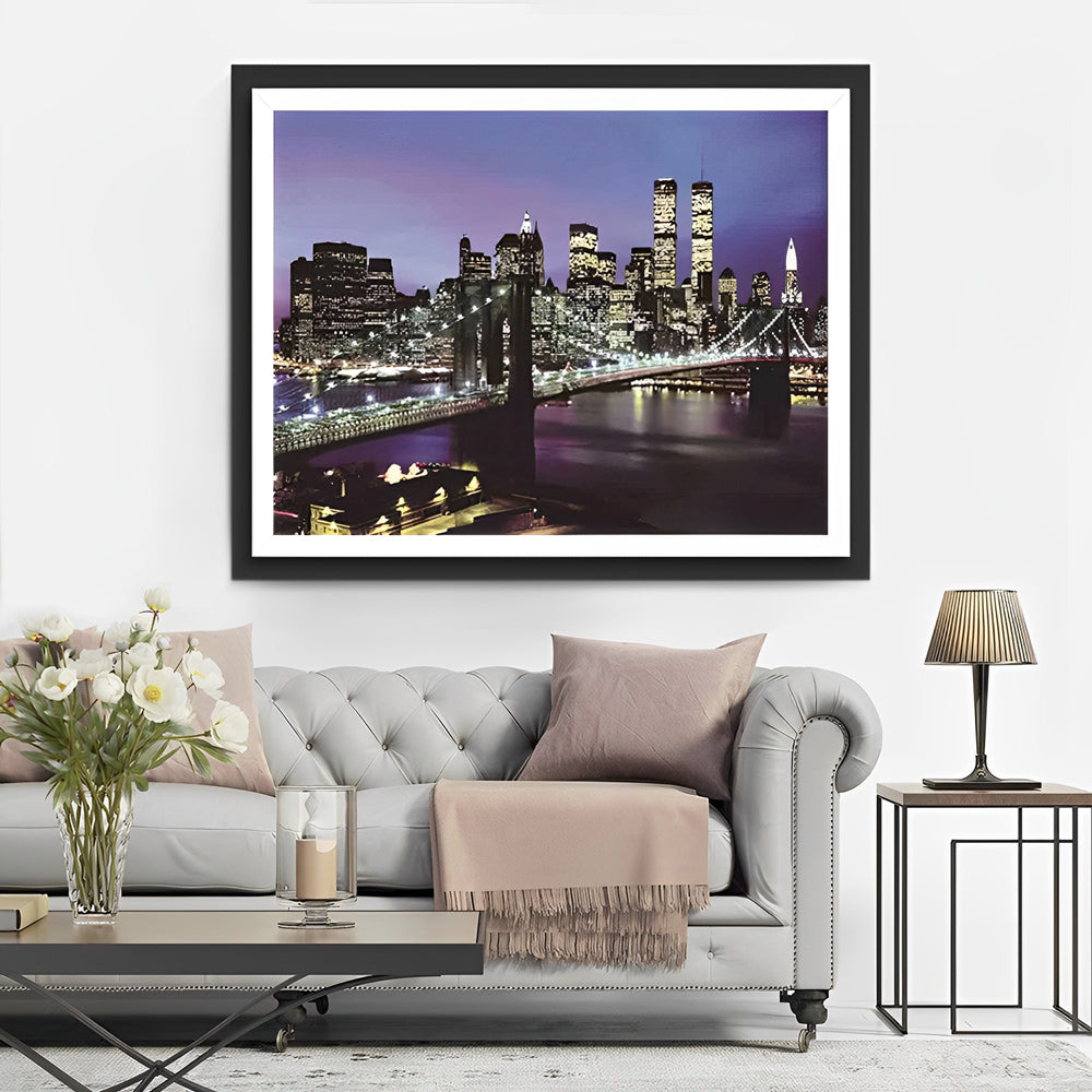 New York at Night Diamond Painting
