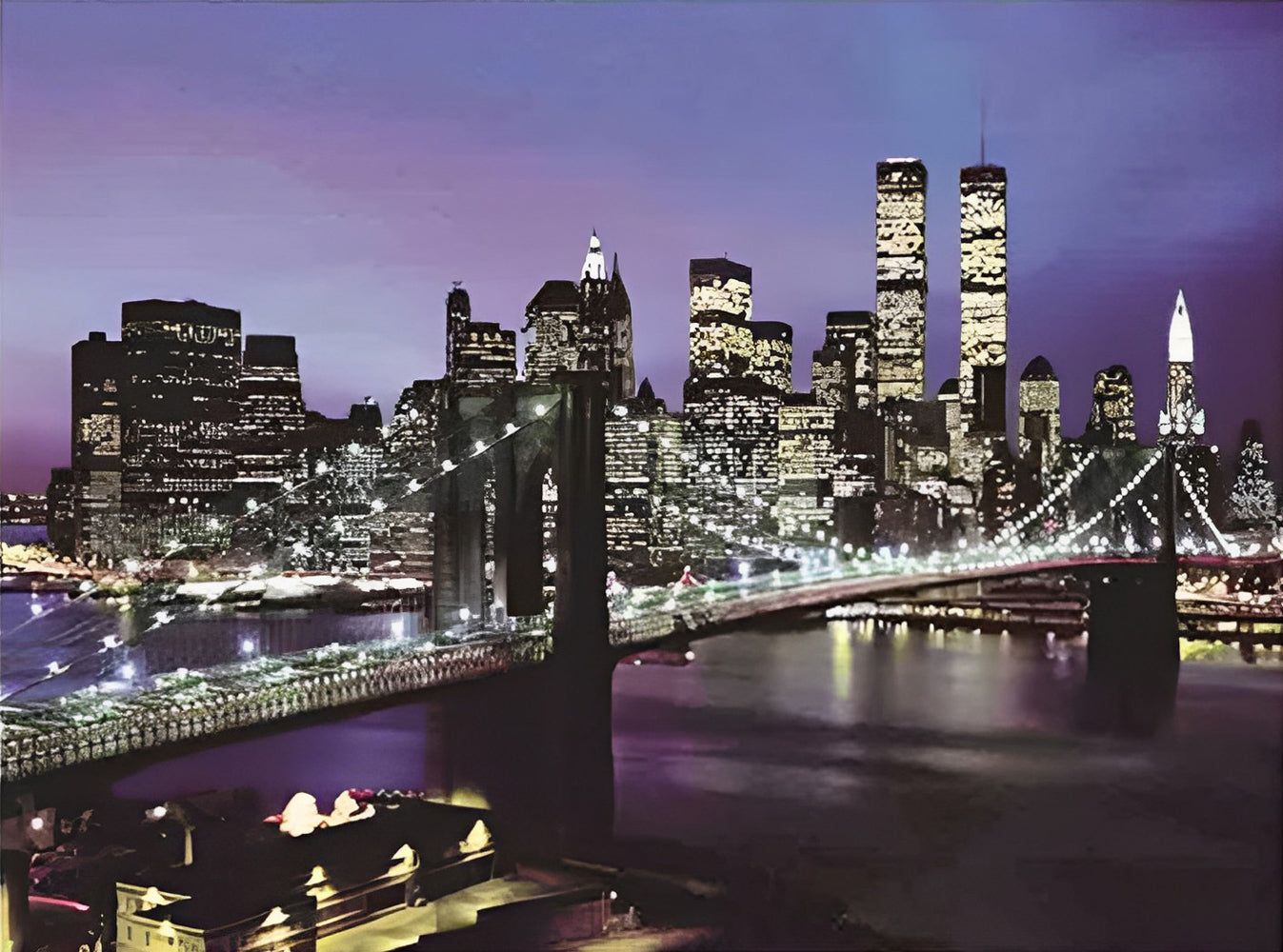 New York at Night Diamond Painting