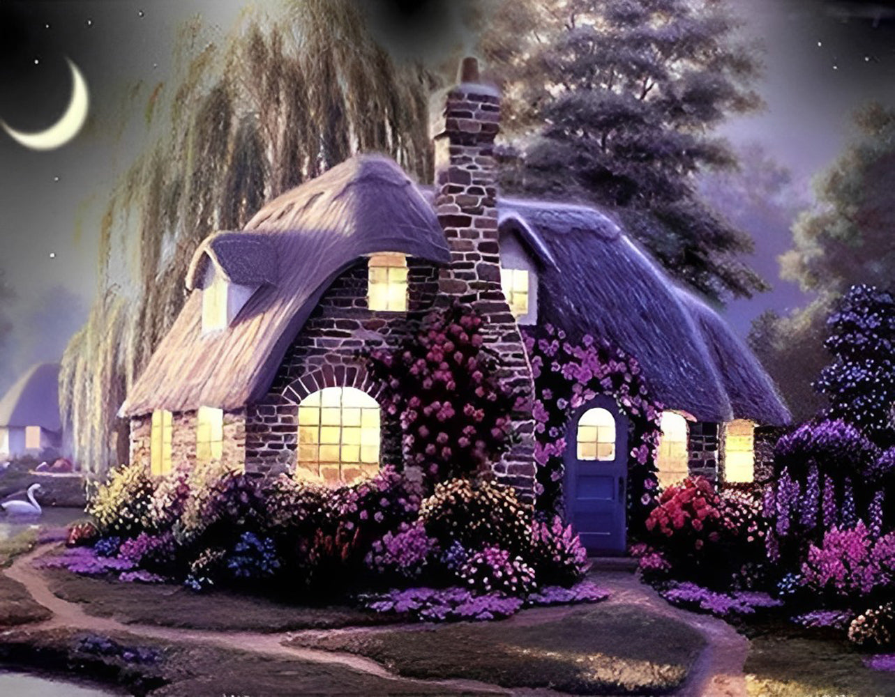 Cottage House Diamond Painting