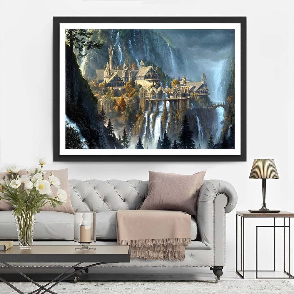 Elf Castle Diamond Painting