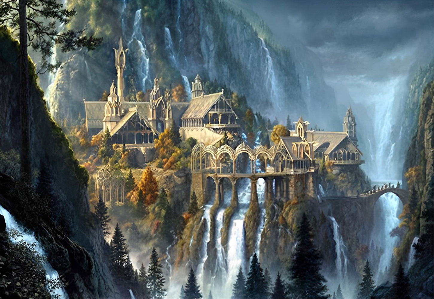 Elf Castle Diamond Painting