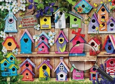 Bird Houses 5D DIY Diamond Painting Kits