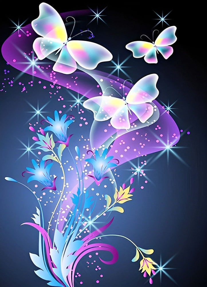 Fantastic Butterflies Flying Diamond Painting