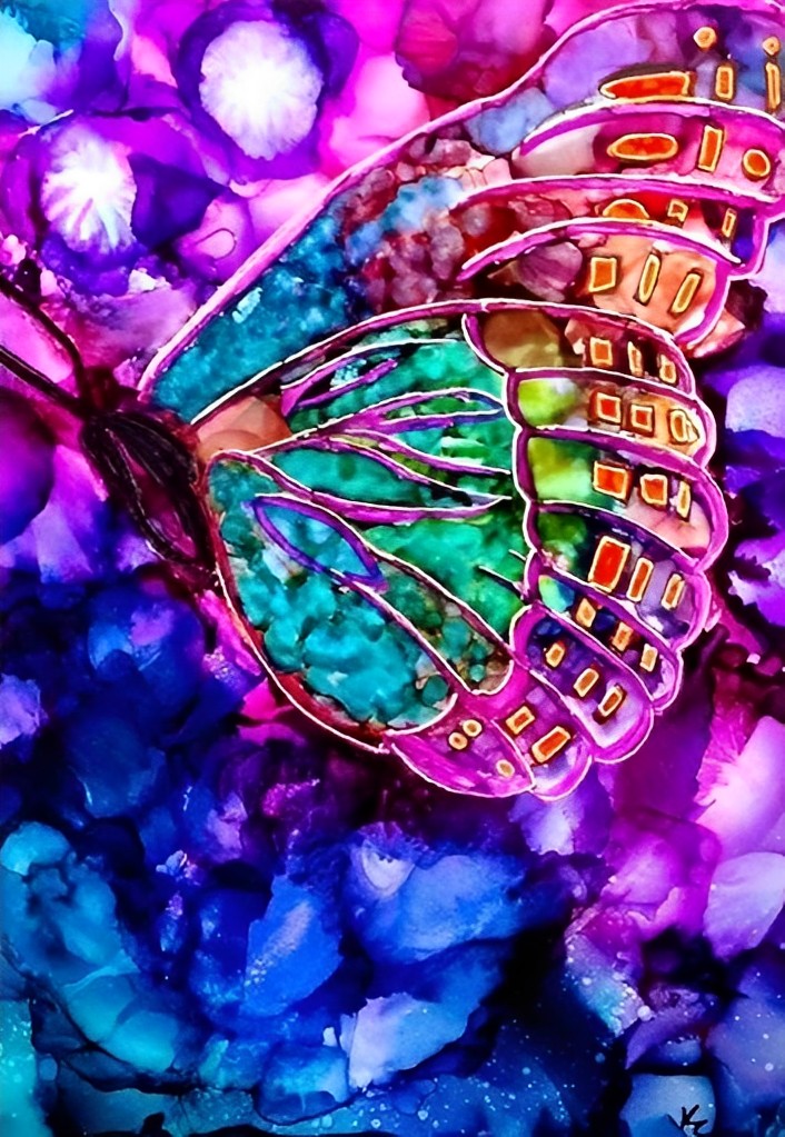 Magnificent Colorful Butterfly 5D DIY Diamond Painting Kits