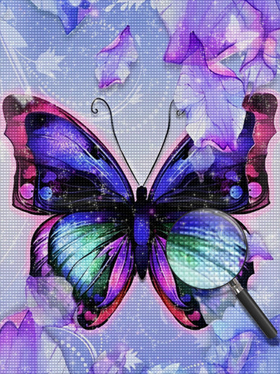 Butterfly in Vibrant Colors 5D DIY Diamond Painting Kits