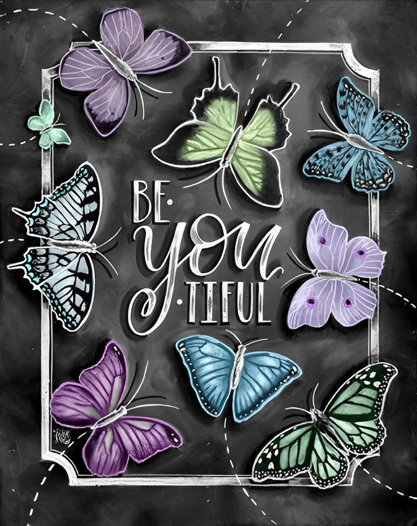 Butterflies Frame Diamond Painting