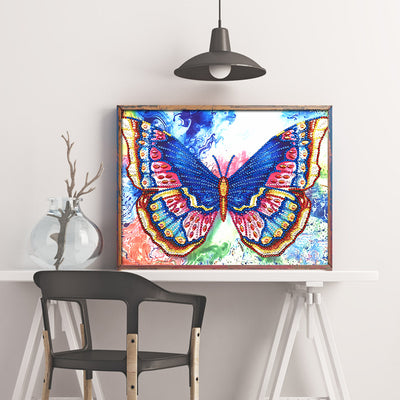 Huge Colorful Butterfly Special Shaped Drills Butterfly 5D DIY Diamond Painting Kits