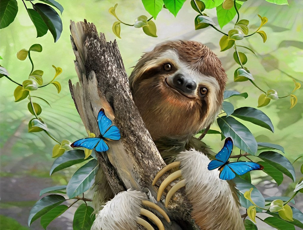 Cute Sloth Diamond Painting