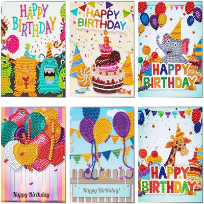 Birthday Cards | 6 Pieces