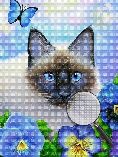 Cat 5D DIY Diamond Painting Kits DPCATH1198