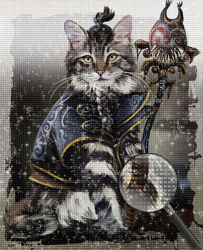 Shaman Cat Diamond Painting