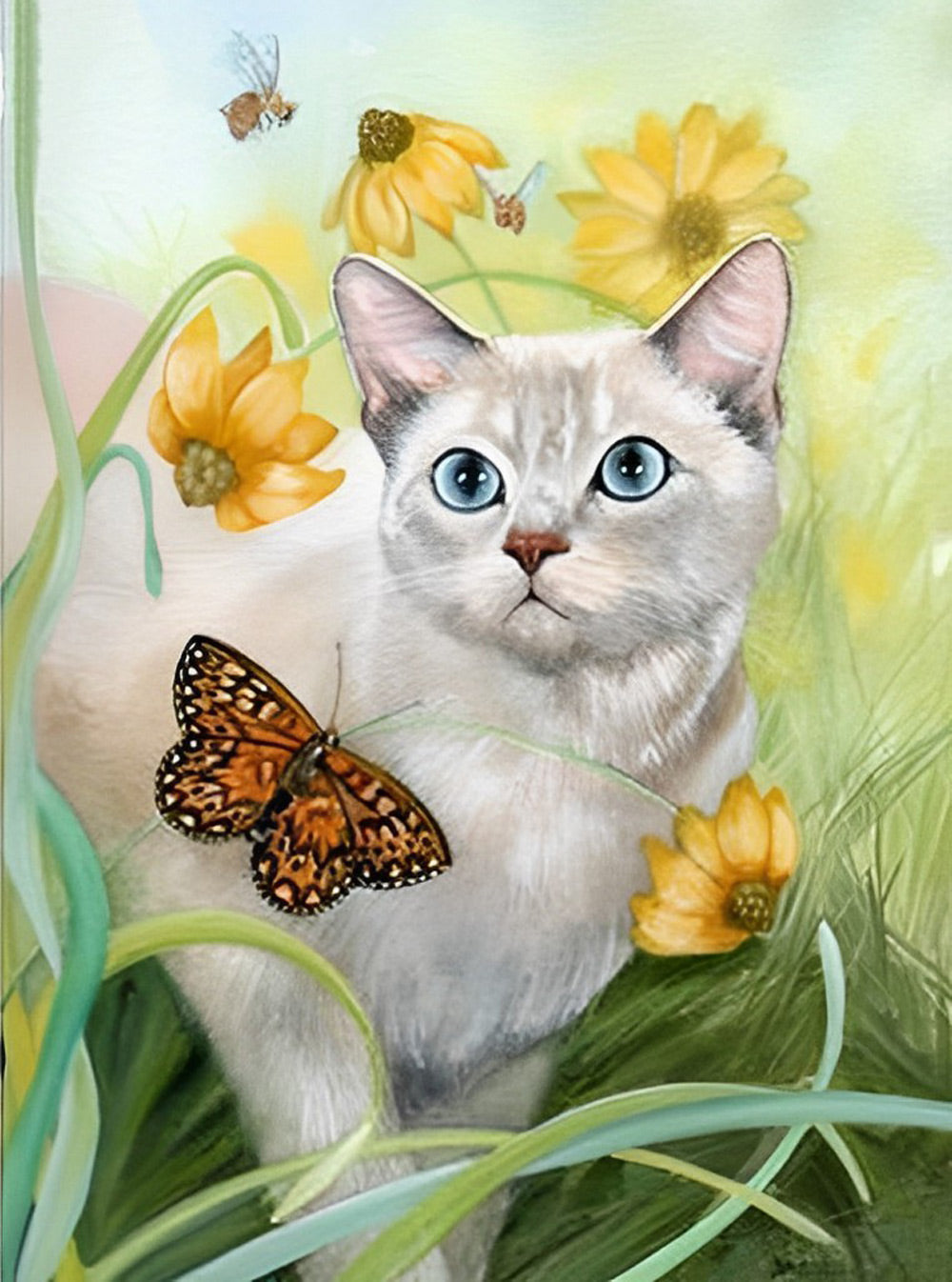 British Shorthair Cat Diamond Painting