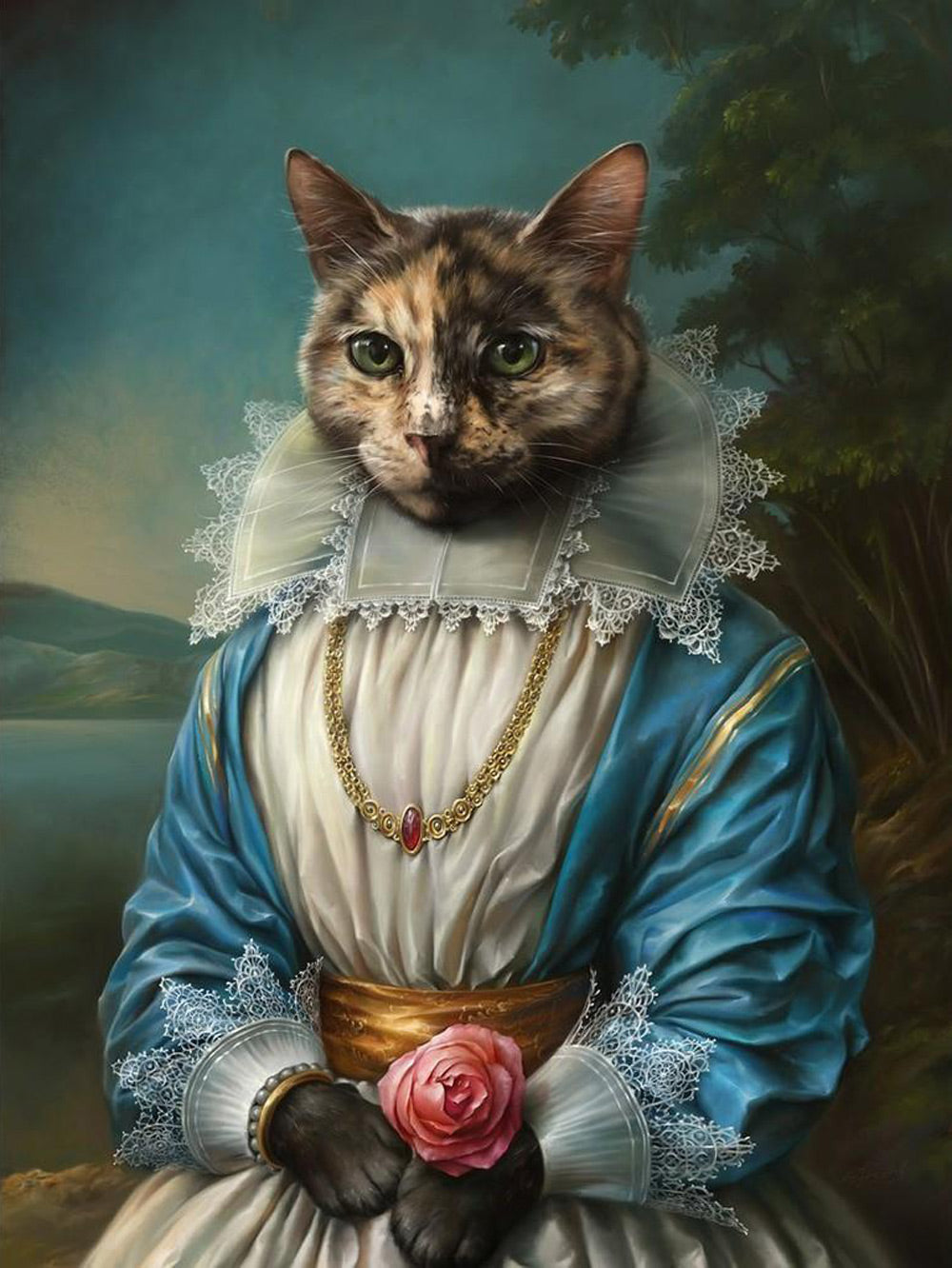 Duchess Cat Diamond Painting