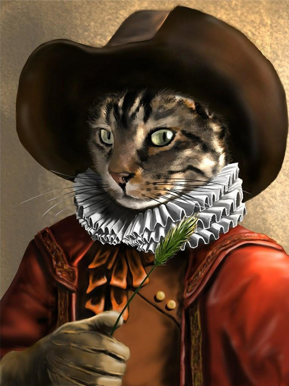 Duke Cat Diamond Painting