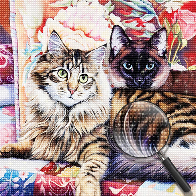 Beautiful Cats Diamond Painting