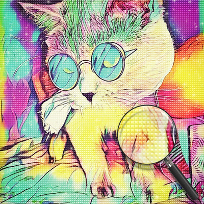 Cool Cat Diamond Painting